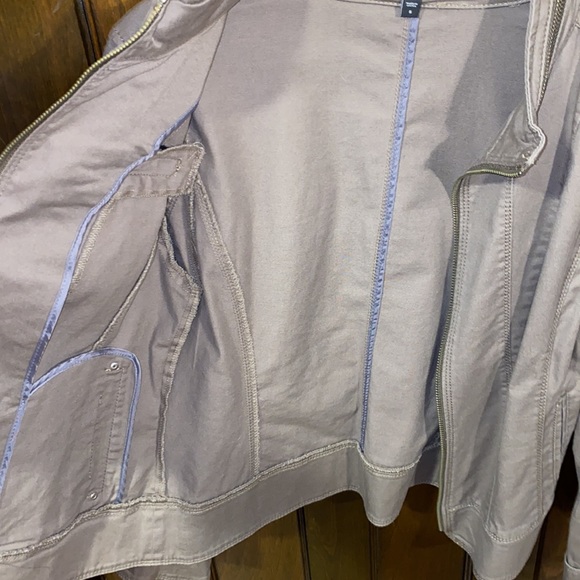 Express Olive Green Jacket Woman’s Medium - Picture 4 of 5